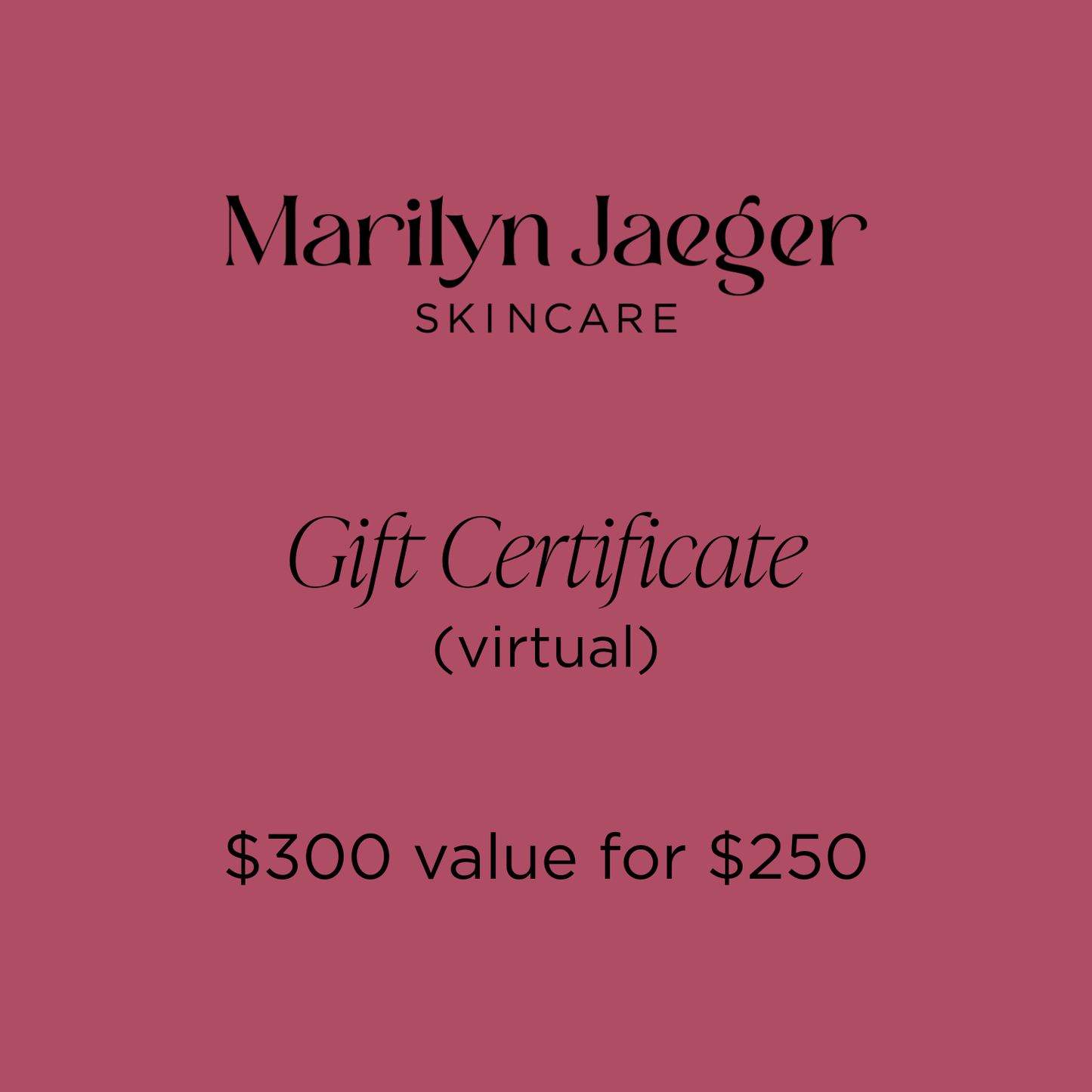 February Special - Gift Certificate (virtual)