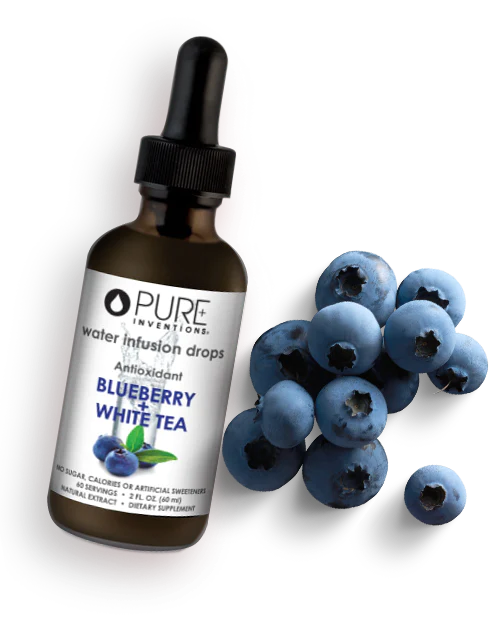 Blueberry + White Tea Infusion Drops (Antioxidant)