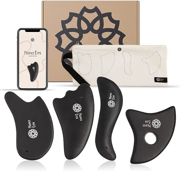 Gua Sha Bian Stone (Single or 4 piece)